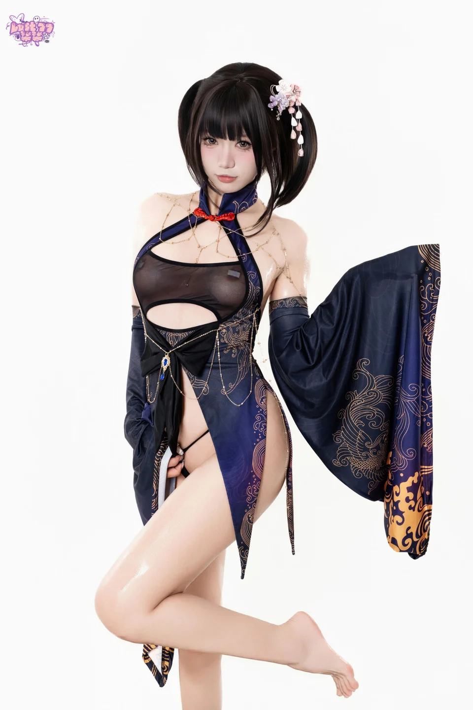 柒柒要乖哦 - No.073 紫电 [69P-756MB] tg@simisebaisi 【丝足阁】047.webp